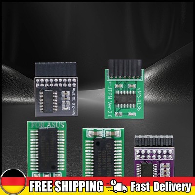 TPM 2.0 Security Module Encryption Security Module Remote Card Replacement