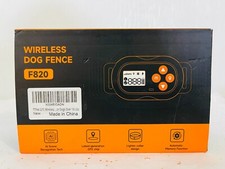 F820 GPS Wireless Dog Fence Pet Electric System IPX6 Waterproof 10 LBs AI Scene