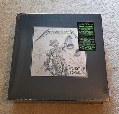 【限定ボックス】LLICA AND JUSTICE FOR ALL Gift Guide 2018 - Metallica:  And Justice For All (Deluxe