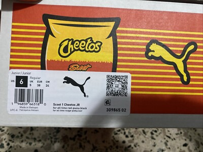 Size 6 - PUMA Cheetos x Scoot Zeros Flamin' Hot