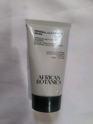 African Botanics Mineral Cleansing Mask 1.7 oz TRAVEL SIZE NWOB New SEALED
