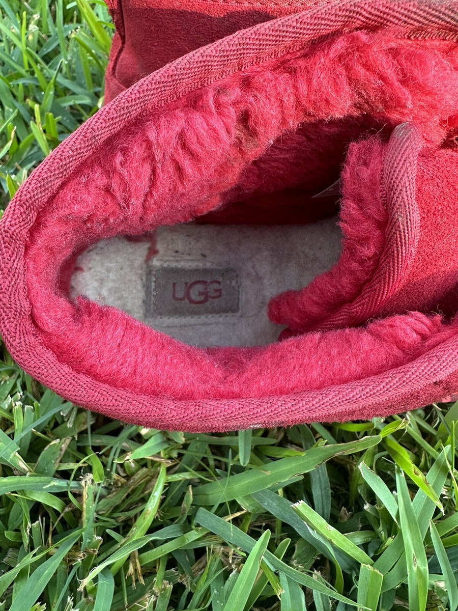 UGG Neumel Women's Boot, Size 8 - Samba Red (1094269S) | eBay