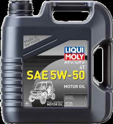 Liqui Moly ATV UTV 4T Engine Motor Oil 5W-50 4L ATV