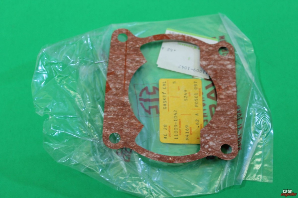 k様* 11009-1042 Kawasaki Cylinder Base Gasket for KX125 1974-1979 | eBay