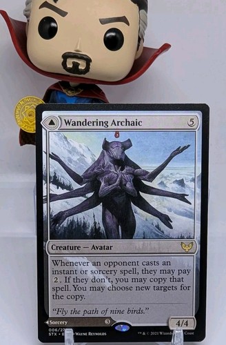 Wandering Archaic Explore the Vastlands ⭐NM⭐ Strixhaven: School of Mages ⭐ MTG