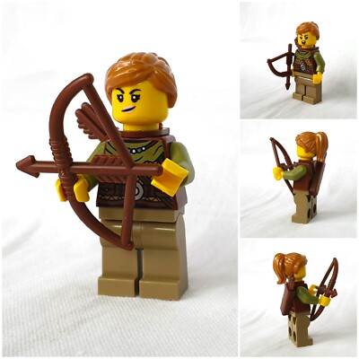 MOC aus LEGO -Teilen Wikinger Schildmaid Viking Minifigur|passend zu 31132 21343