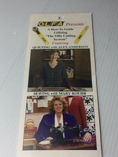 Vintage OLFA Rotary Fabric Cutter RTY-1/G,2/G & 3/G "A how to Guide / fold out"