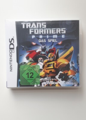 DS Transformers Prime Das Spiel Deutsch Nintendo DS 2012 mit Anleitung