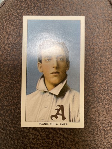 Eddie Plank 1910 T 206 Tobacco Baseball Trading Card Piedmont Reprint 