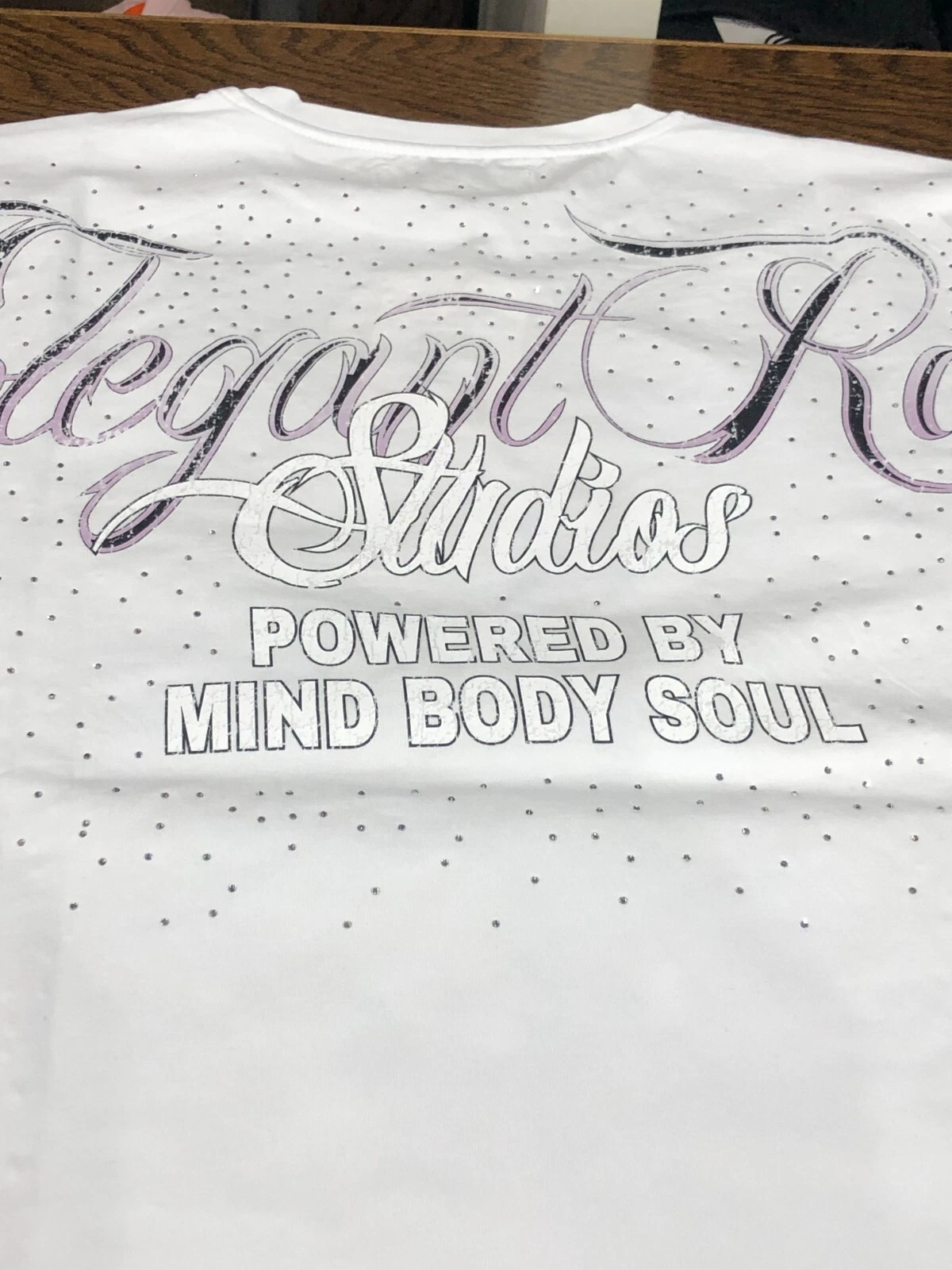 *NEW* MEN ROKU STUDIO 'POWERED BY MIND BODY SOUL' GRAPHIC TEE (RK1481709 WHT) 👍 image 5