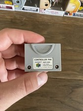 N64 Controller Pak NUS-004 OEM Official Nintendo 64 Memory Card - Tested  Works