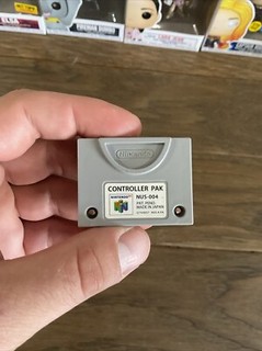 N64 Controller Pak NUS 004 OEM Official Nintendo 64 Memory Card Tested & Works