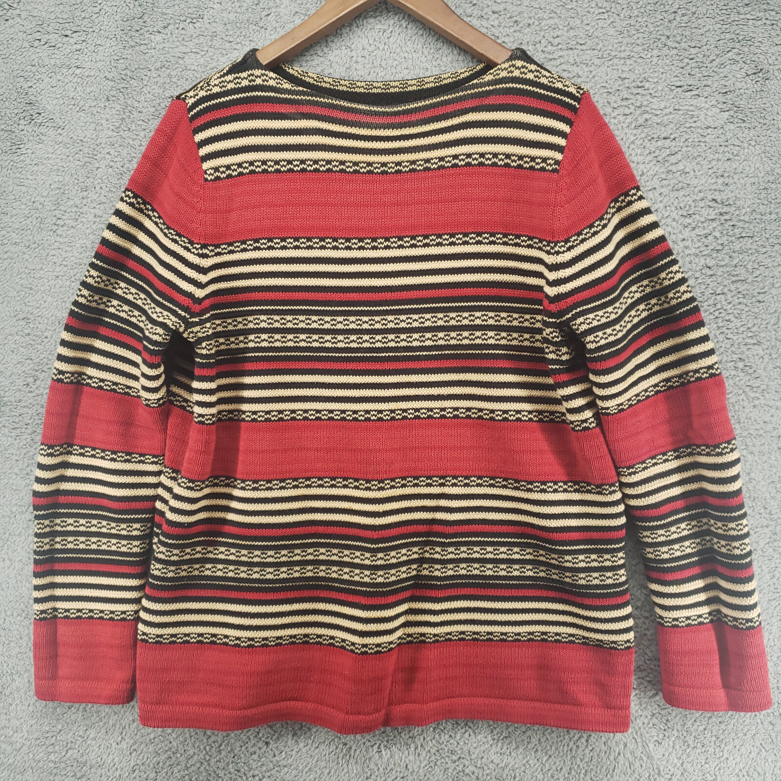 Polo Ralph Lauren Serape Sweater M Striped Southw… - image 1