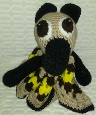 15  to 17  Handmade Yarn Dog Plush