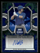 Nick Biddison 2023 Elite Extra Edition Hidden Gems Auto 