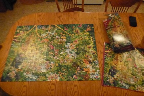 VINTAGE HEYE 2000 PIECE PUZZLE , RYBA DEEP JUNGLE