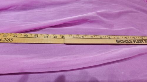 Vintage 60er Union Made GM Damen S Orchidee Nachthemd Rüschen transparent Morgenmantel LESEN - Bild 18 von 23