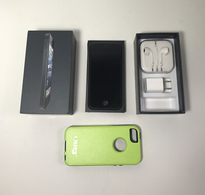 APPLE iPhone 5 - 16GB Unlocked Black & Slate MD634LL/A A1428 (GSM