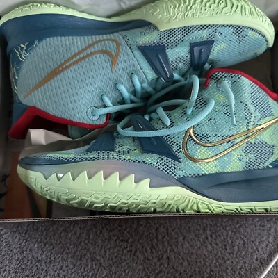 Nike Kyrie 7 Special FX Bleached Aqua Blue Sneaker Size 9.5/11W