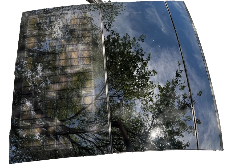 Toyota Prius 2010 techo corredizo deflector de vidrio solar cartucho marco panel de montaje Foto 3 de 4