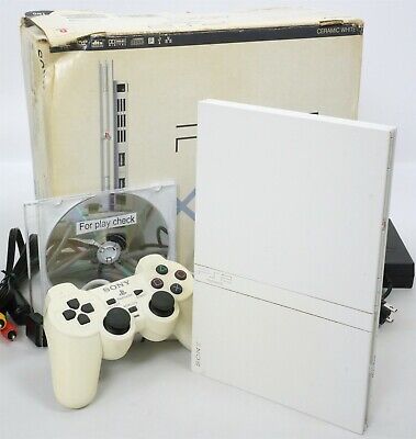 PS2 Slim Console White SCPH-70000 CW NTSC-J Playstation Tested System 3648  | eBay