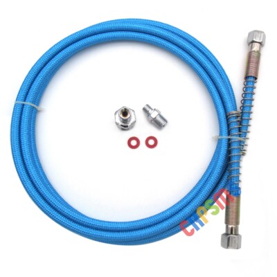 1 SATZ FLEXIBLER DAMPFSCHLAUCH FÜR ALLE DAMPFEISEN 12 FEET (3Meter)