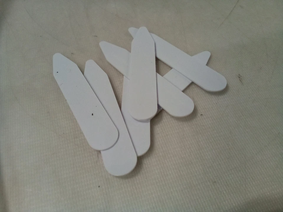 Camisa de vestir 200 estancias de plástico con cuello para hombre X003RAZFPV Foto 4 de 4