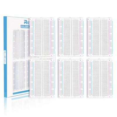 RexQualis Mini Universal Solderless Breadboard 400 Contacts Tie-points Available