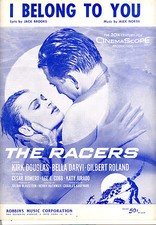 THE RACERS Sheet Music 