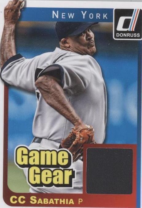 CC Sabathia 2014 Season Baseball Sports Trading Cards