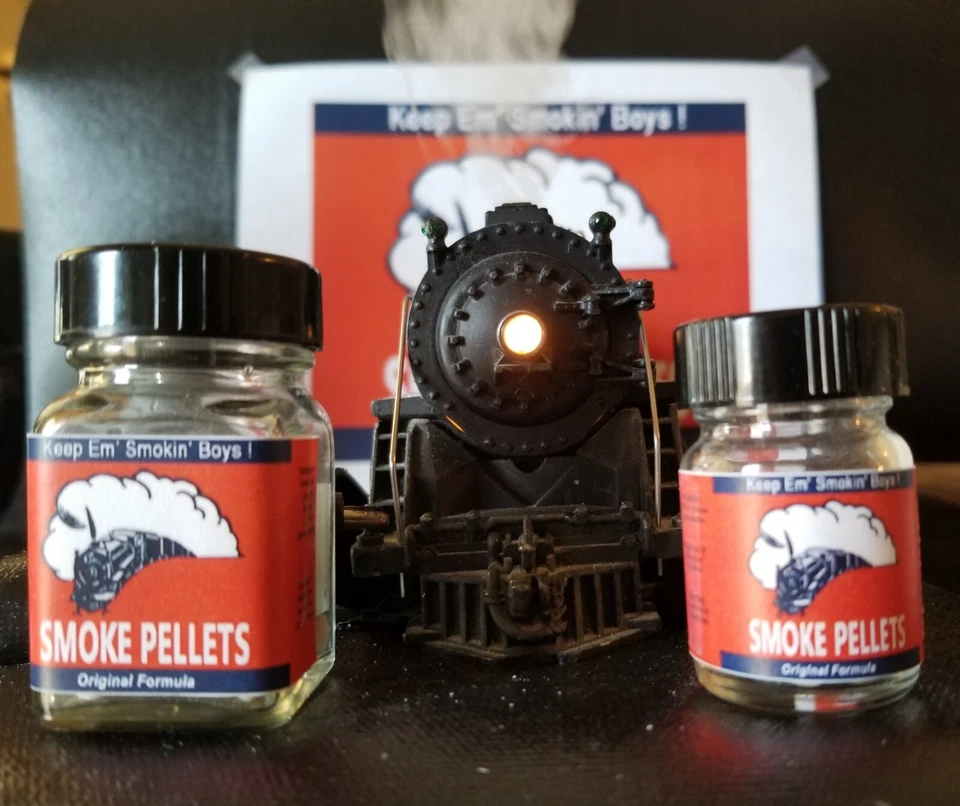 ENVÍO GRATUITO -- 50 - PELLETS DE HUMO PARA TRENES LIONEL  Foto 2 de 4