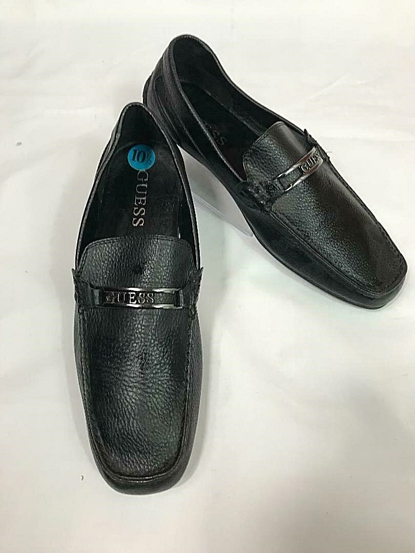 Guess Men's Driving Style Loafer, Black 