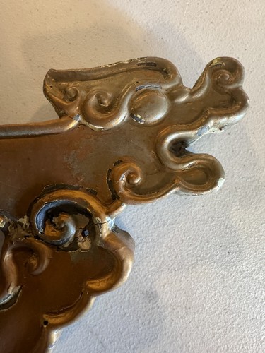 Vintage asiatische Drachen Kragsteine skulpturale Fiberglas architektonische Wandhalterung - Bild 17 von 18