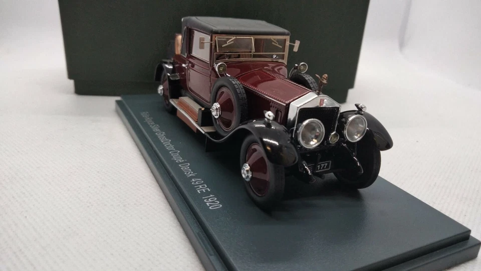 NEO SCALE MODELS ROLLS ROYCE SILVER GHOST DOCTOR COUPE' DANSK 1920 SCALA 1:43 - Immagine 3 di 4
