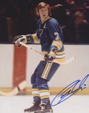 Garry Unger Signed - Autographed St. Louis Blues 8x10 inch Photo