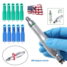 Dental 4:1 Hygiene Prophy Handpiece 360°Swivel Nosecone Air Motor 4H/100Angle ns