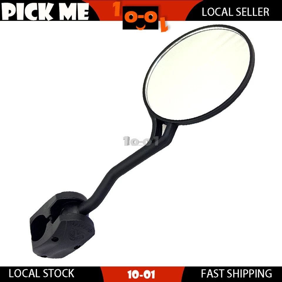 Par de espejos retrovisores plegables ENDURO PLASTIC PARA YAMAHA XT500 TT500 TT600 XT660Z Foto 4 de 4