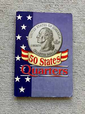 Scholastic Inc. 50 States Quarter Collection Complete Full Album of all 50 coins