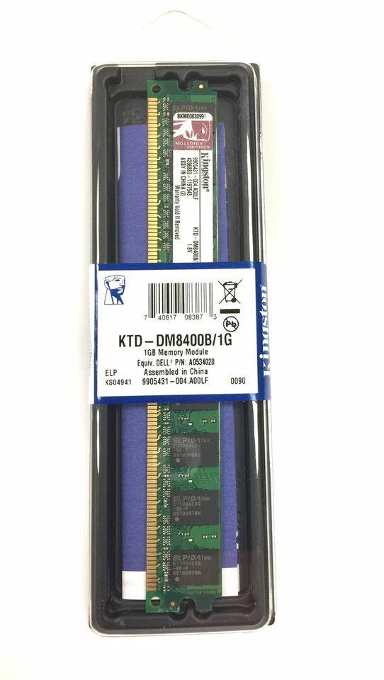 Lot Of 100 - 1 GB KTD-DM8400B/1G A0596573 Memory DDR2 SDRAM - Image 2 of 4