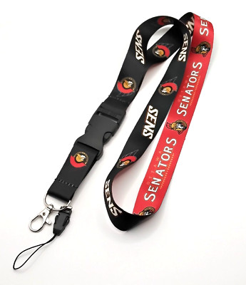 Ottawa Senators Team NHL Eishockey Schlüsselband Schlüsselanhänger Lanyard