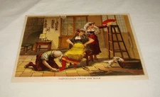 1886 lithograph ~ INSPIRATION FROM THE SOLE