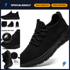 Men's Slip-On Running Shoes - Athletic Sneakers for Gym, Tennis Walking