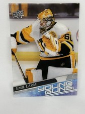 2020-21 Upper Deck Series 1 Emil Larmi Young Guns Rookie Penguins 236 Clear Cut