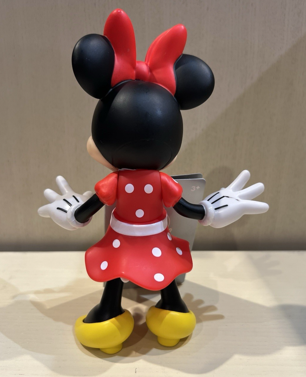 2025 Disney Parks Minnie Mouse Articulated Plastic Figure 7