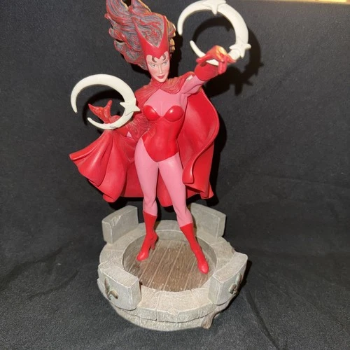 Scarlet Witch Diamond Select Statue Avengers & Adversaries Not in Original Box!