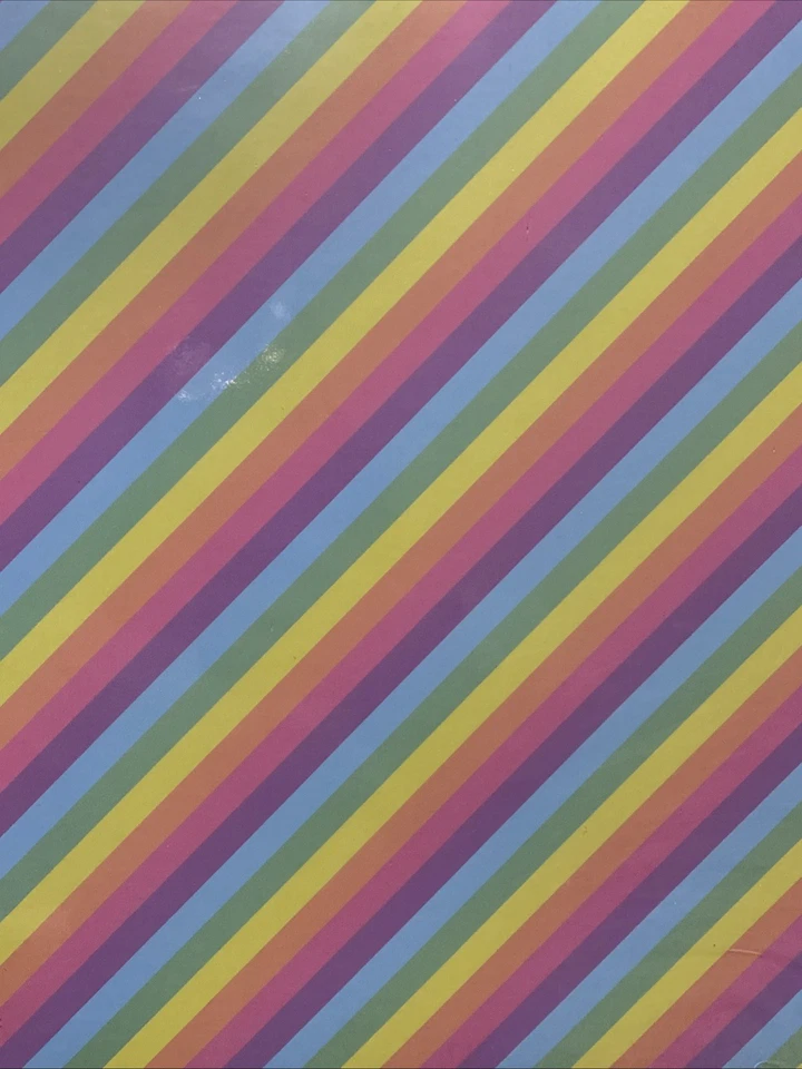 Álbum de recortes Recollections 12”x12” - 30 páginas - rayas pastel arco iris NUEVO Foto 2 de 4