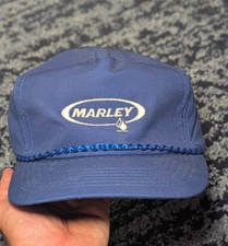 Vintage Marley Engineered Products Hat Snapback Cap 70s HVAC HVACR - ROPE Hat