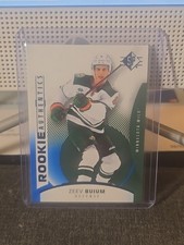 Upper Deck 2025-26 SP Rookie Authentics Zeev Buium Blue Wild #113