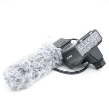 SONY XLR-K3M XLR Adapter Kit Shotgun microphone ECM-XM1 Cable Wind screen bundle