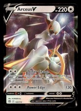 pokemon card 122 172 Arceus V (122/172) (Metal Card) [Sword & Shield: Brilliant Stars]  Galaxy Games LLC Evolves from null Type Arceus V #122 Prices |